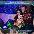 Galaxy Light Bluetooth Remote Control Starry Projection Star Projector Night Lamp With MP3 Speaker. 