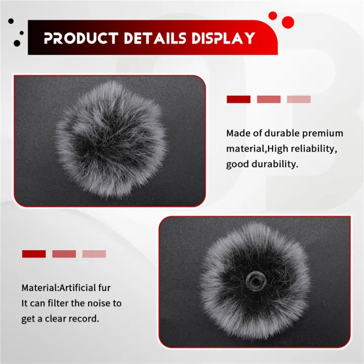 Microphone%20Windscreen%20Outdoor%20Cover%20Wind%20Shield%20for%20DJI%20MIC%20Transmitter%20Wireless%20System%201Pcs%20-%20Image%204