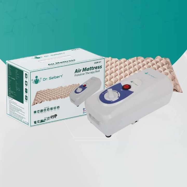 Dr. Seibert Branded Air Mattress/Air Bed /Air Matrix With All Accessories | Anti Decubitis Mattress With Pump
