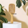 DISICHEN Detangling Hairbrush Bamboo Hair Brush Improves Hair Texture Massage Scalp Natural Wooden for Long Curly Thin Short Dry Hair Sales promotion. 
