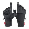 Winter Outdoor Sports Running Glove Warm Touch Screen Gym Fitness Full Finger Gloves For Men Women Sports Gloves. 