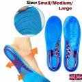 Insoles for Arch Support Plantar Fasciitis Flat Feet Back & Heel Pain Orthotic. 