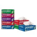 Passion Face Tissue 100 Pulls 2 Ply (5 Box Combo). 