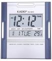 KADIO  Lcd Digital Wall + Table Clock (Kd-3810N) - Blue. 