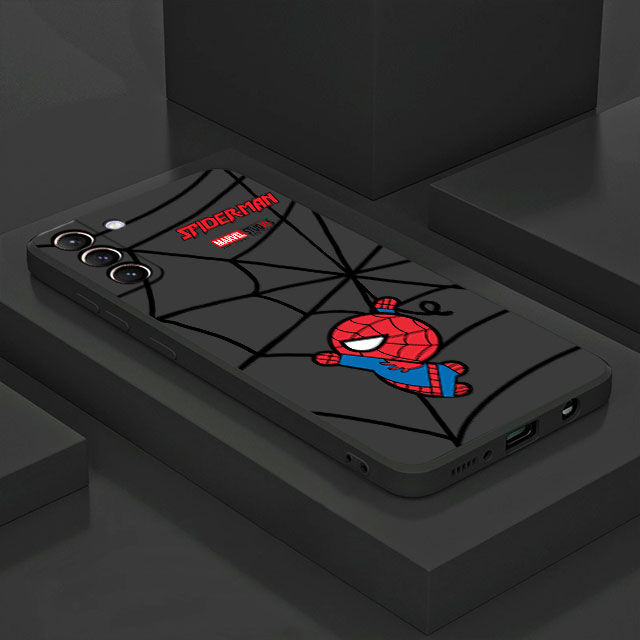 NEW%20Spiderman%20Marvel%20Cute%20Case%20For%20Samsung%20Galaxy%20S23%20Ultra%20S22%205G%20S21%20FE%20S20%20Plus%20S10%204G%20Note20%2010Lite%20Black%20Soft%20Phone%20Cover%20-%20Image%207