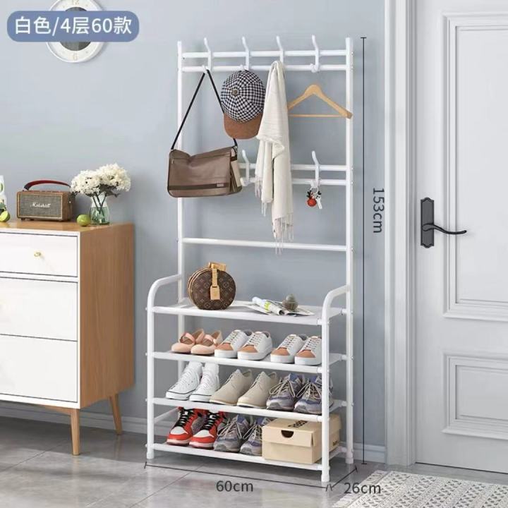 Multifunctional%20Shoe%20Rack%20Organizer%20%7C%20Simple%20Floor%20Coat%20Rack%20%7C%20Shoe%20Hat%20Rack%20%7C%20Space-Saving%20Storage%20Solution%20-%20Image%202