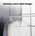Stainless Steel Cloth Wardrobe Coat Hanger - 10 pcs set. 