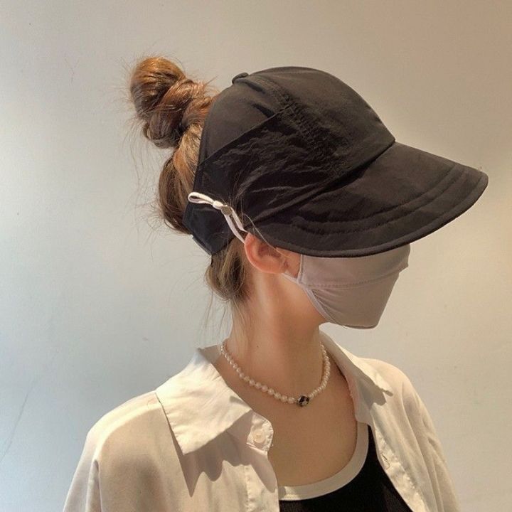Sun%20Hats%20for%20Women%20Wide%20Brim%20Hollow%20Top%20UV%20Protection%20Summer%20Baseball%20Cap%20Outdoor%20Sunscreen%20Hat%20-%20Image%205