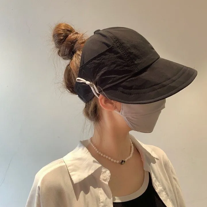 Sun%20Hats%20for%20Women%20Wide%20Brim%20Hollow%20Top%20UV%20Protection%20Summer%20Baseball%20Cap%20Outdoor%20Sunscreen%20Hat%20-%20Image%205