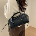 Women’s PU Leather Handbag 6625 | Designer Handheld & Crossbody Bag | Stylish Leather Strap Detail Design bag for women. 