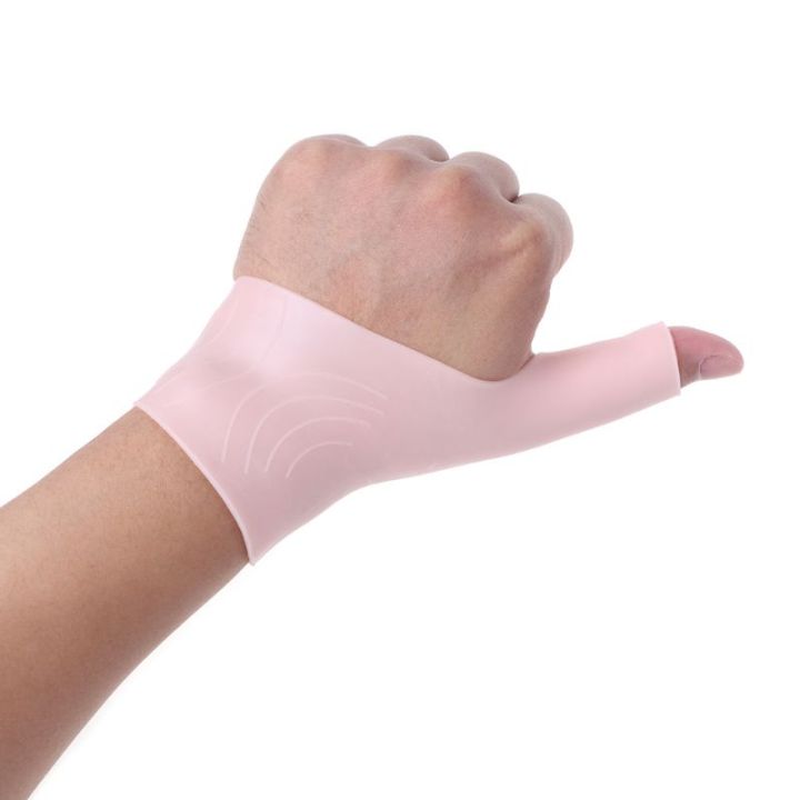 Pain%20Arthritis%20Tendon%20Gloves%20Thumb%20Stabilization%20Silicone%20Wrist%20Support%202Pcs/Pair%20Brace%20Fingerless%20Compressor%20is%20used%20to%20relieve%20pain%20inflammation%20-%20Image%205