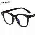 Blue Ray Cut Black Wayfarer Square Glasses For Unisex. 
