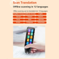 Multifunction Voice Translation Pen 134 Language Translator Pen Offline Translation Pen Intelligent Dictionary Pen Black. 
