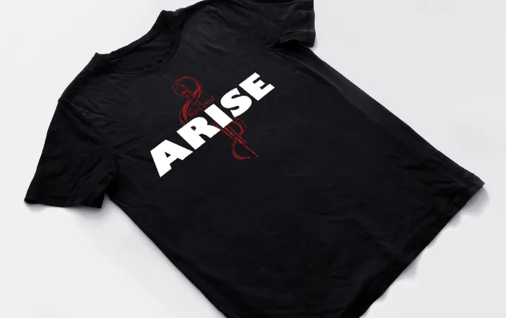 Solo%20Leveling%20"ARISE"%20Graphic%20Design%20%7C%20printed%20T-Shirt%20-%20Image%203
