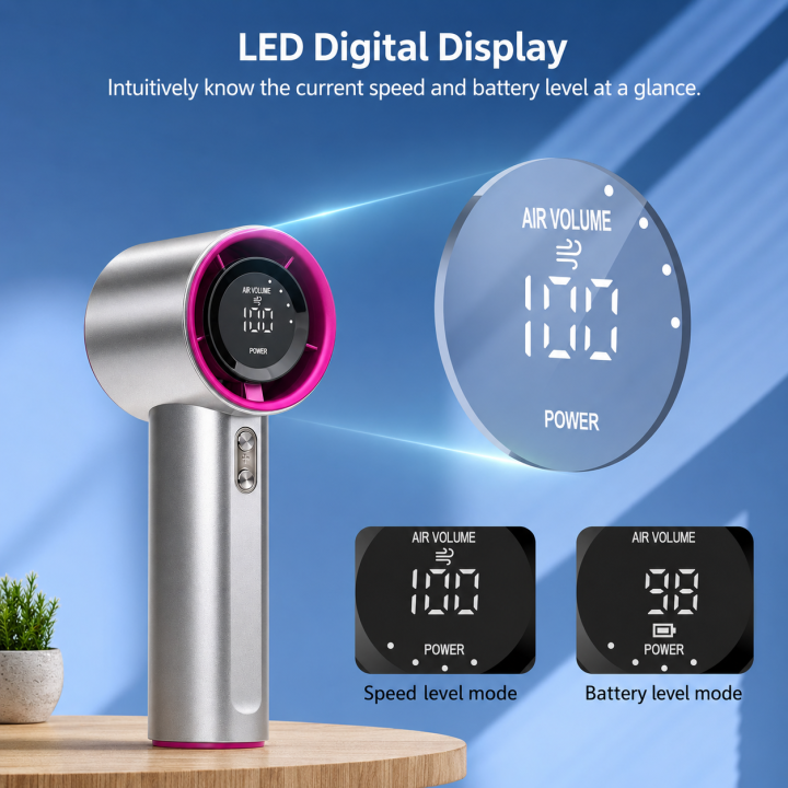 Chiso%20Nepal%20Mini%20Portable%20Fan%20Upto%208%20hours%20Battery%20%7C%20Portable%20Hand%20Fan%20Outdoor%203000mAh%20Battery%20Powerful%20100-High%20Speed%20Led%20Display%20Handheld%20Fan%20Rechargeable%20Personal%20Fan%20-%20Image%205
