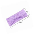 Solid Color Headbands for Women Headwraps Hair Bands with Bows Cotton. 