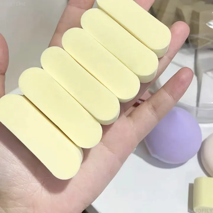KEBETEME%20Korean%20Makeup%20Artist%20Makeup%20Sponge%20Powder%20Puff%20Rice%20Cake%20Shape%20Dry%20and%20Wet%20Combined%20Beauty%20Cosmetic%20Bevel%20Cut%20Makeup%20Sponge%20Tool%20-%20Image%205