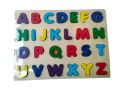 Educational Wooden English Alphabet Puzzle Board For Kids. 