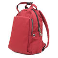 Dark Pink Korean Design Canvas Backpack And Handbag For Women School College Travel Backpack By Kbu Bags. 