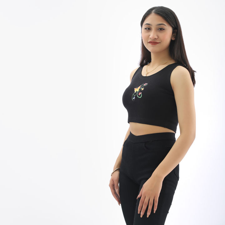 Binay%20Embroidery%20Black%20Tank%20Top%20Printed%20Sando%20For%20Women%20-%20Fashion%20%7C%20Tops%20For%20Women%20%7C%20Women's%20Wear%20%7C%20Sando%20-%20Image%203