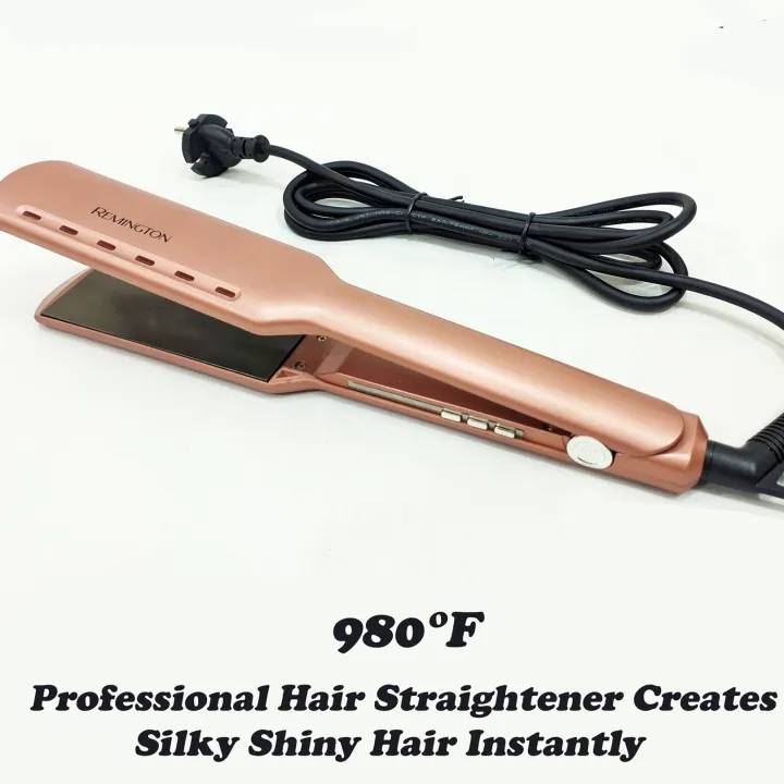 Pro Mozer Hair Straightener Professional PTC Flat Hair Straightening Iron Ion Ceramic Nano Titanium Technology Daraz .np