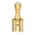 20 Pcs Brass Crimp Terminal 6.7mm Female Spade Connectors with 50VDC Circuit Thermal Breaker Thermal Protector. 