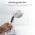 OYPFXMI 1 Set Negative Ions Bathroom Handheld Shower Water Saving Set with 3 Filters High Pressure Portable Shower Hand Shower. 