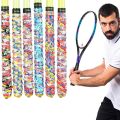 Durable Multi-color Badminton Racket Overgrips Chinese Dragon Film Covered Printing Grips Tape Tennis Paddle Self-adhesive Racquet Sweatband. 