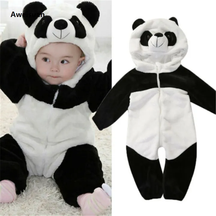 Aweisuan%200-36months%20Newborn%20Baby%20Keep%20Warm%20Winter%20Jumpsuit%20Overall%20Panda%20Animal%20%E3%80%902025%20Version%E3%80%91%20Hooded%20Romper%20Infant%20Boy%20And%20Girl%20Hallowe%20Cosplay%20Pajamas%20-%20Image%203