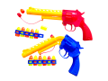 Gun Toy For Kids Revolver With Plastic Bullets. 