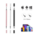 2 In 1 Stylus Pen for Mobile Phone Tablet Drawing Pen Capacitive Pencil Universal Touch Screen Pen for Pad Iphone Android Xiaomi. 