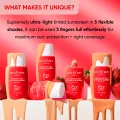 Dot & Key Strawberry Dew Tinted Sunscreen SPF 50+ PA++++ | PORCELAIN 01- 50ml. 