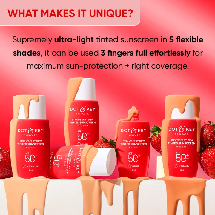 Dot%20&%20Key%20Strawberry%20Dew%20Tinted%20Sunscreen%20SPF%2050+%20PA++++%20%7C%20Caramel%20Deep%2007-%2050ml%20-%20Image%203