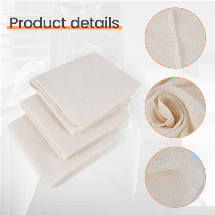 Muslin%20Cloths%20for%20Cooking,%2050X50cm,%20Pure%20Cotton%20Cheese%20Cloth%203%20Pcs%20-%20Image%204