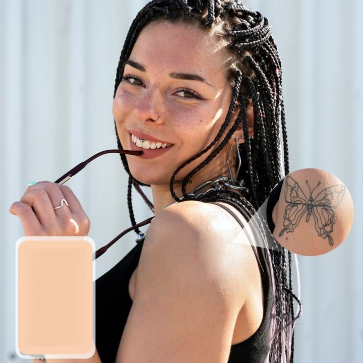Linman%20Waterproof%20Tattoo%20Sticker%20Ultra%20Thin%20Invisible%20Cover%20Flaw%20BirPortable%20thmark%20Scar%20Temporary%20Concealing%20Tape%20Cover%20For%20Any%20Skin%201pcs%20-%20Image%202