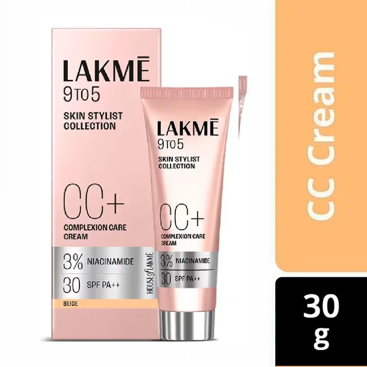 Lakme CC+ Complexion Care Cream Beige 30g