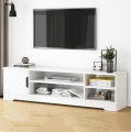 Kamakhya Décor TV Cabinet Modern Design for Living Room Bedroom ,Simple stand for TV, white. 