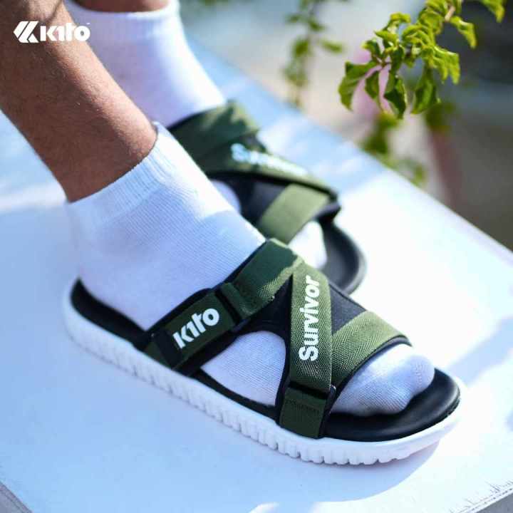 Kito Sandals For Men- Kito Survivor Ah39M- Green Slippers