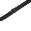 Levy's Leathers MC8C-BLK Cross Inlay - Guitar Strap - Black. 