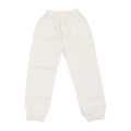 White Cotton Side Pocket Design Joggers For Boy. 