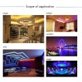 5X LED Controller 12-24V Low Pressure RF Colorful 20-Key Remote Control RGB Light Bar Dimming Controller. 