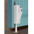 Sliding Door Lock for Window Glass Patio Doors Silver Auxiliary Security Lock Glass Door Lock Mortise Lock. 