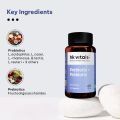 HK Vitals Prebiotic & Probiotics Supplement 60 capsules with 30 Billion CFU 100mg Prebiotics Improves Digestion  Immunity. 