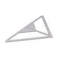 Floor Drain Ruler Multifunctional Tile Layout Angle Measuring Triangular Measure Gauge. 