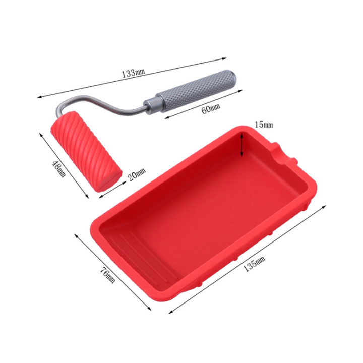 Mini%20Silicone%20Paint%20Roller%20Painting%20Decorating%20Kit%2048mm%20Small%20Paint%20Roller%20Tray%20for%20Wall%20Painting%20Repair%20Brush%20-%20Image%202