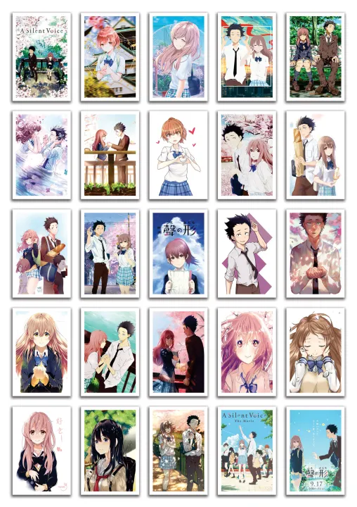 KYVOR%20A%20Silent%20Voice%20Anime%20Collectible%20Lomocard%20Pack%20of%2025pcs%20-%20Image%203