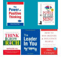 Power Of Positive Thinking + Subconscious Mind  + Think And Grow Rich + The Leader In You + How To Win Friends & Influence People (Self Help Combo). 