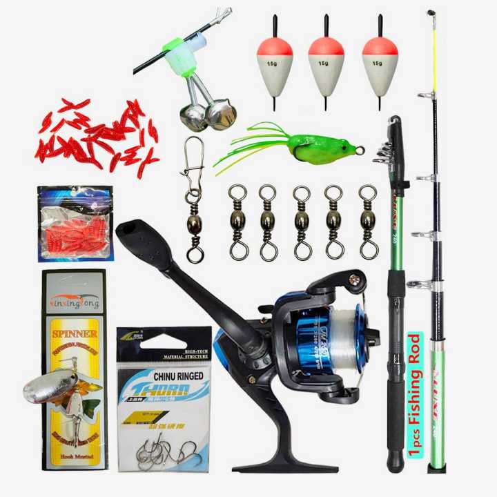 Telescopic%20Fishing%20Rod%20and%20Reel%20Combo%20-%20Luxe%202.40mtr%208ft%20Rod%20And%20FX200%20Reel%20With%20Line%20%7C%20Multicolor%20Telescopic%20Fishing%20Rod%20-%20Image%209