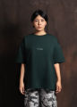 HUBA Unisex Green Basic T-Shirt For Men and Women. 