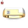 Sazuna Jewellers Angie Diamond Ring For Men - 1 Pcs 14 Karat. 